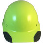 DAX Carbon Fiber Cap Style Hard Hat - Hi Viz Lime