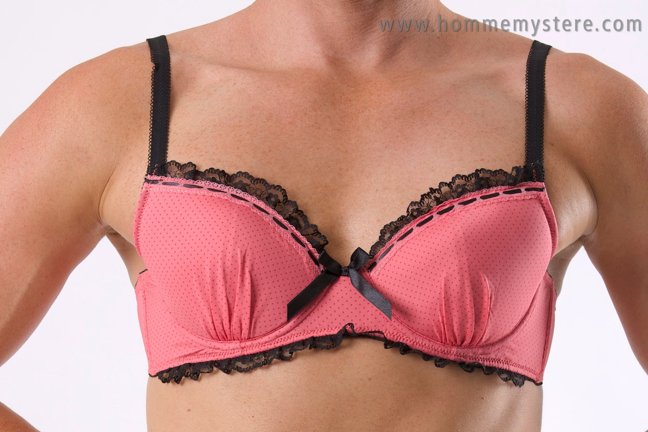 Mens Rose Bra - Buy Online - Homme Mystere