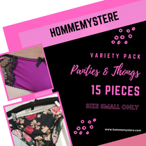 Variety Pack x 15 - Panties & Thongs - Size SMALL Only