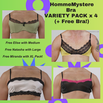 Bra Variety Pack x 4 + Free Bra!
