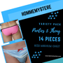 Panties & Thongs - Variety Pack x 14 - Size MEDIUM Only