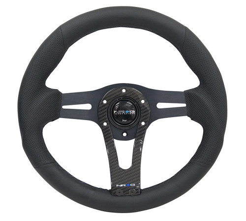 NRG Carbon Fiber Steering Wheel Carbon Center Spoke