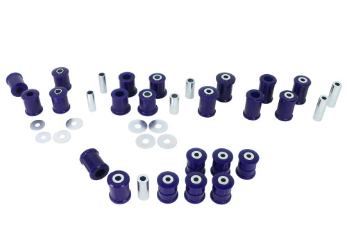 Front & Rear Complete Alignment & Enhancement Bushing Kit Front & Rear Complete Alignment & Enhancement Bushing Kit