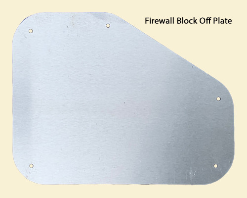 Spec MX-5 Firewall Blockoff Plate Spec MX-5 Firewall Blockoff Plate
