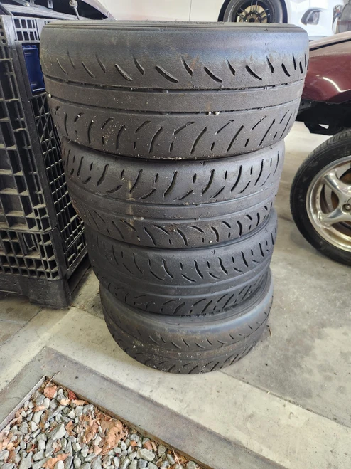 Used TR Motorsports wheels with tires