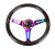 NRG 350MM 1.5" Deep Dish Wood Grain Steering Wheel-Neochrome