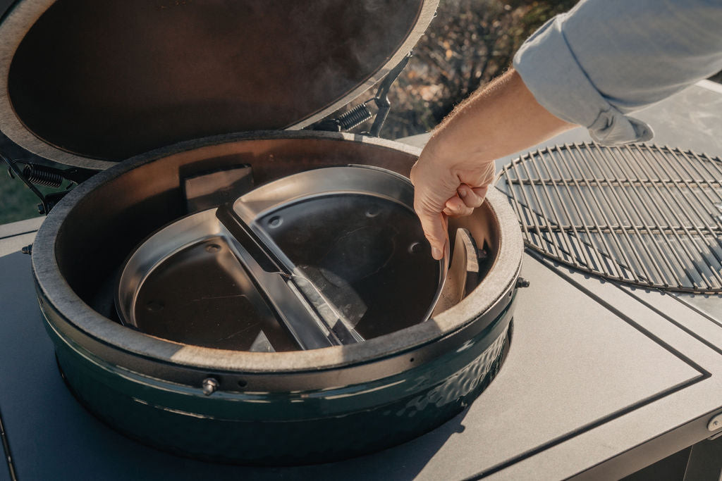 S⭐︎ Big Green Egg Large Durable Drip Tray Kit (138569)