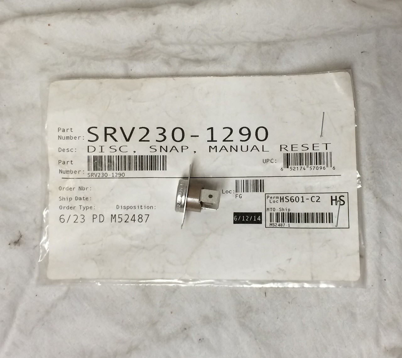 Snap Disc - Black Swan Home