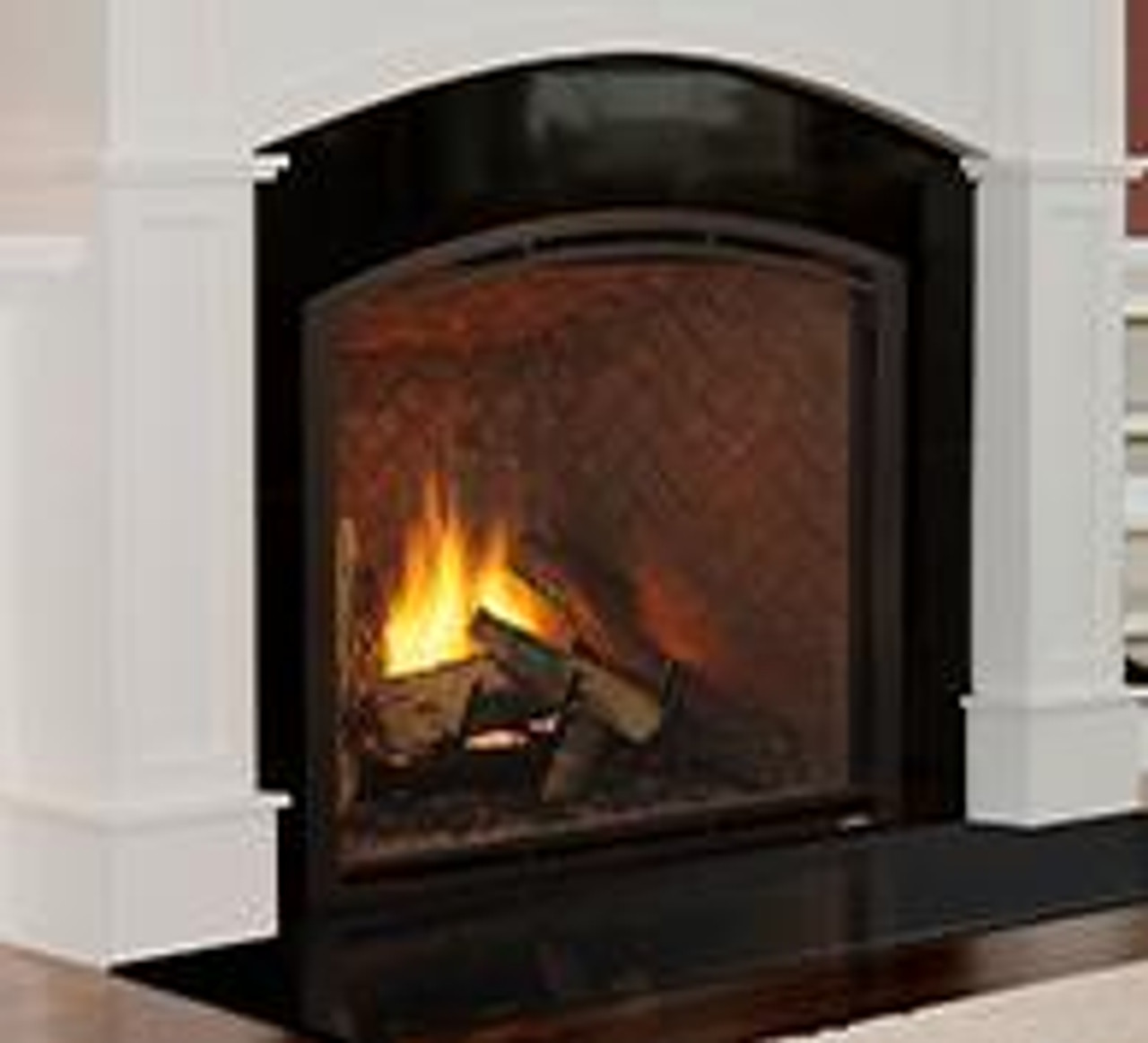 Heirloom 36 Direct Vent Gas Fireplace with Herringbone refractory (NG) -  Black Swan Home