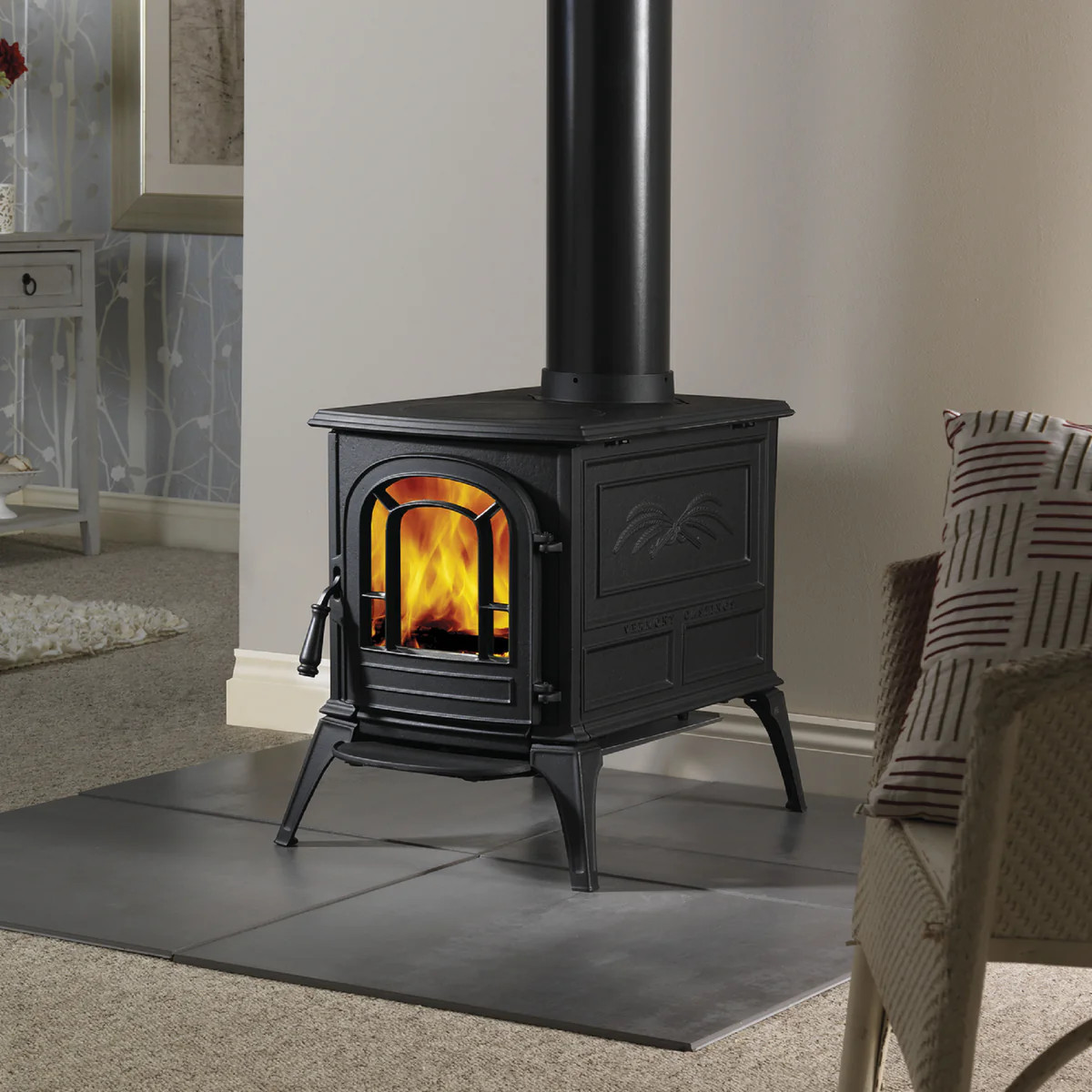 Aspen C3 Wood Stove - Classic Black - Black Swan Home