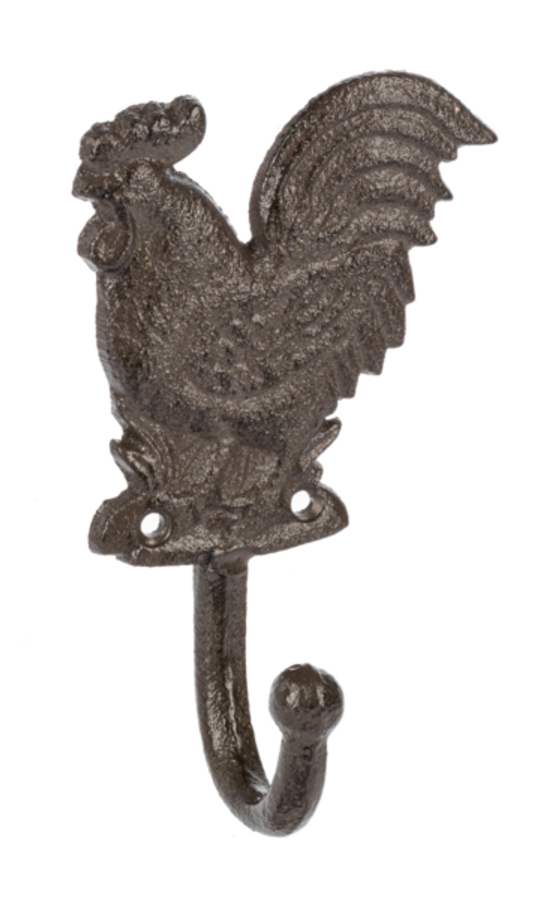 Half Metal Windmill Farmhouse Rooster Decorative Wood Wall Hook Rack, One  Size - Jay C Food Stores