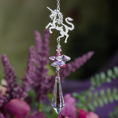 Woodstock Chimes Crystal Fantasy Butterfly Suncatcher