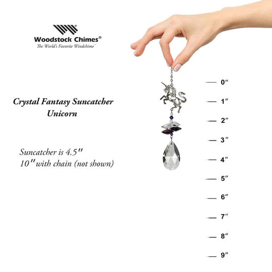 Woodstock Chimes Crystal Fantasy Butterfly Suncatcher - Thumbnail 3