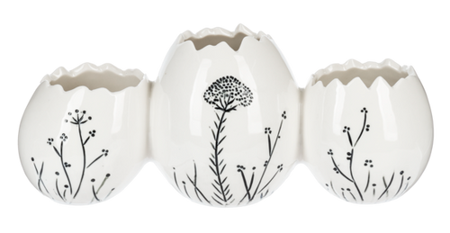 Floral Egg Bud Vase - Large