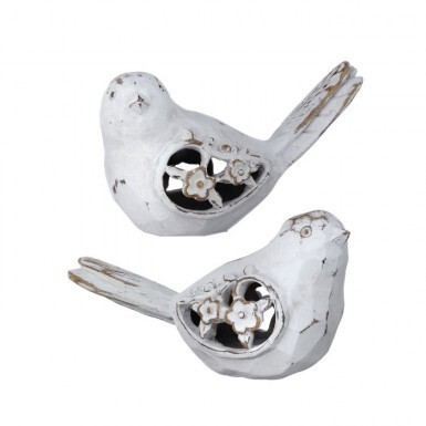 Farmhouse Weathered Garden Bird