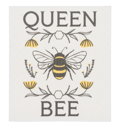 Queen Bee Reusable Dish Cloth