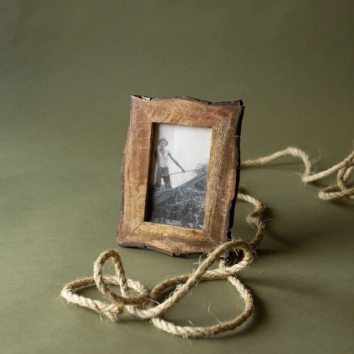 Rustic Live Edge Wood Frame