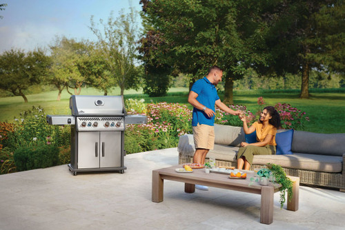 Rogue® PRO-S 525 Natural Gas Grill with Infrared Side and Rear Burners, Stainless Steel