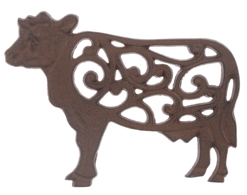 Cow Cast Iron Trivet