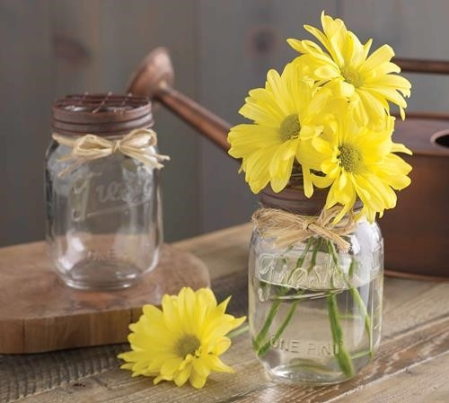 Mason Jar Vase