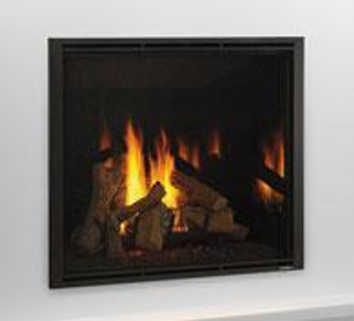 TRUE 50" Direct Vent Gas Fireplace with Stratford brick refractory (NG)