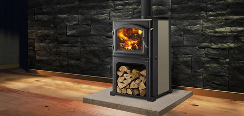  Discovery I Steel Wood Stove - Classic Black