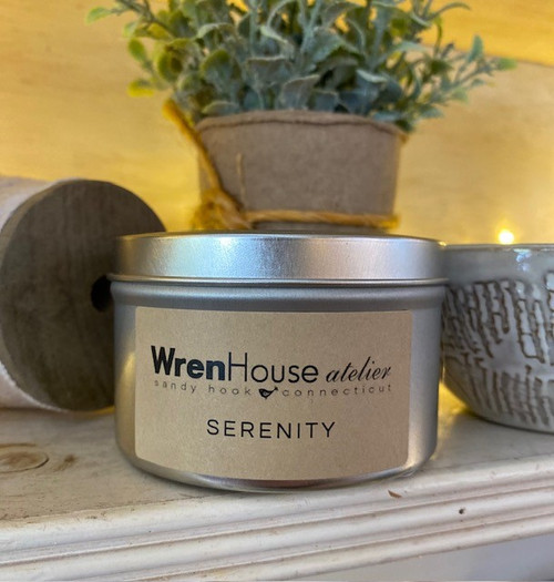 Wren House Atelier Serenity Candle Tin