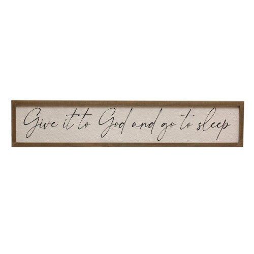 Give it to God Wall Art