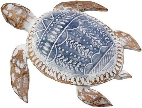 Carved Sea Turtle Wall Art