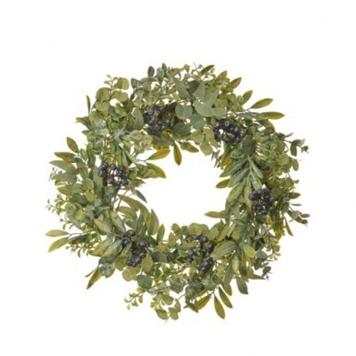 Blueberry Garden Wreath