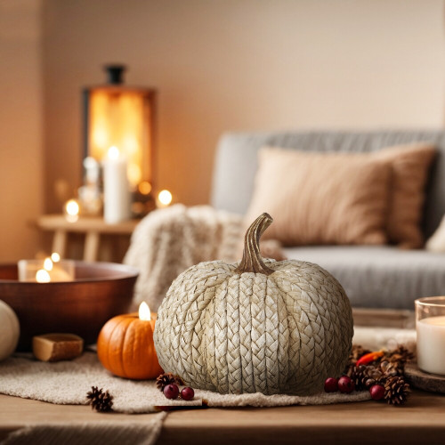 Antiqued Cinderella Rattan Weaved Pumpkin Antiqued Cinderella Rattan Weaved Pumpkin