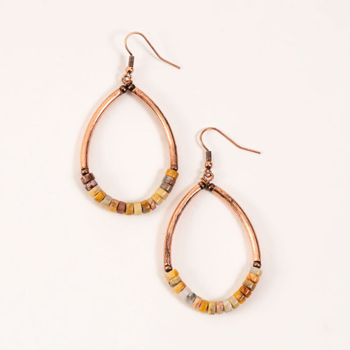  Beaded Drop Earrings