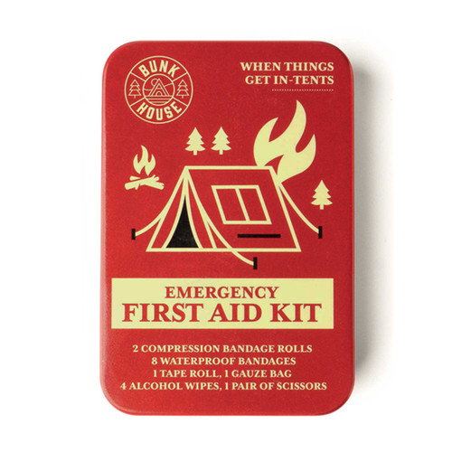 Emergency First Aid Kit - Red