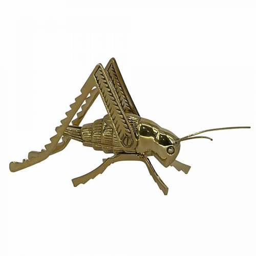 Solid Brass Hearth Cricket