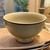 Stoneware Footed Bowl Reactive Glaze-Biscotti