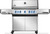 Prestige® 665 Natural Gas Grill with Infrared Side and Rear Burner, Stainless Steel