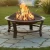 Elevated Fire Pit Bowl and Poker