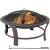 Elevated Fire Pit Bowl and Poker