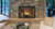 Heat & Glo 8KX 42-Inch Direct Vent Gas Fireplace featuring a massive, clear fire view, premium log presentation, and a traditional Serene Jute refractory interior liner.