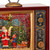 Vintage TV with Santa Waterglobe LED Light