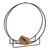 Black Steel Log Hoop -  Small - 24" Diameter