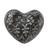 Stoneware Heart Embossed