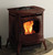 Absolute63 Pellet Stove - Porcelain Majolica Brown