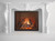 TRUE 50" Direct Vent Gas Fireplace with Tranquil Greige herringbone refractory (NG)