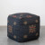 Siesta Cotton and Wool Kilm Pouf Ottoman with Embroidery