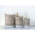 Rattan Baskets with Handles - Large