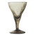 Textured Glass Goblet - Moss