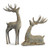 Rustic Galvanized Reindeer - Standing