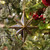 Distressed Mirrored Star Ornament - Small