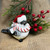 Candy Cane Chickadee - Red and White